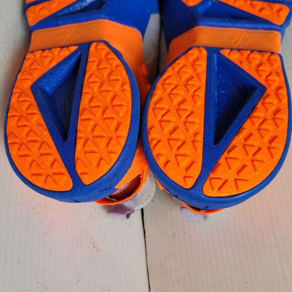 Nike Air Huarache Men’s SZ 8 AH7334-005 Drift Gray Royal Orange Sneaker Shoe EUC main image 6